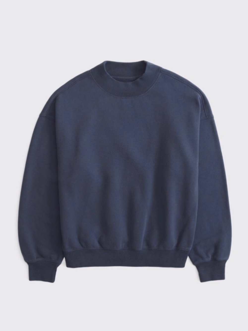 Women’s Abercrombie Sunday Mockneck Crew Neck Sweatshirt